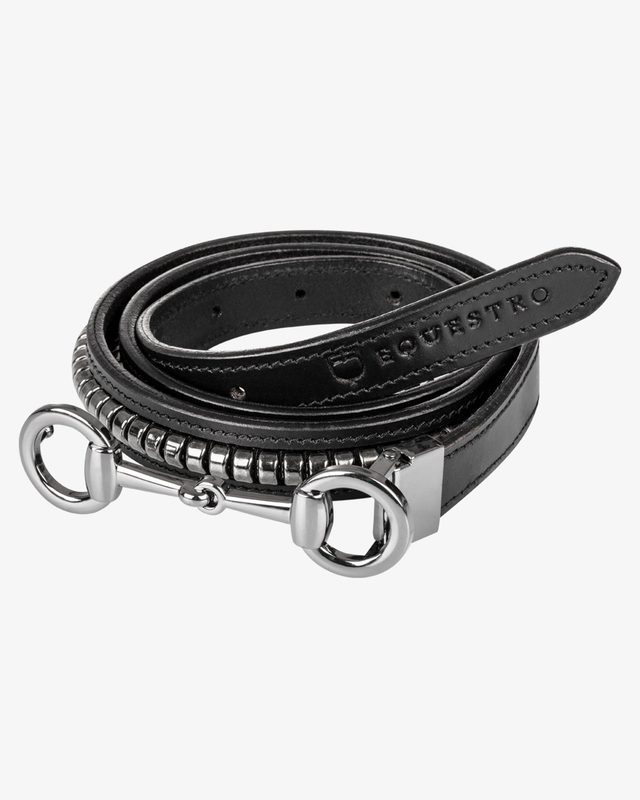 Cintura donna con clincher e fibbia filetto