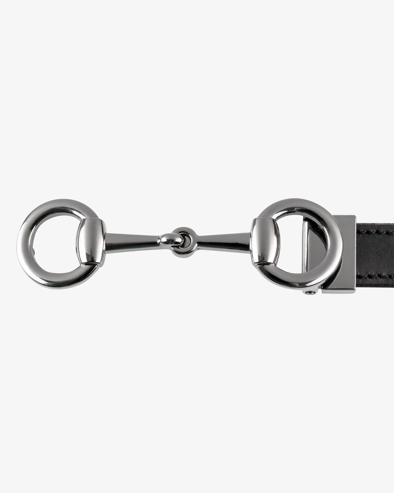 Women's clincher belt snaffle bit buckle