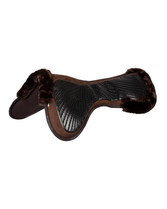Pad MF-S JCCS-S CW-CS suede cut-out faux sheepskin gel grip flat