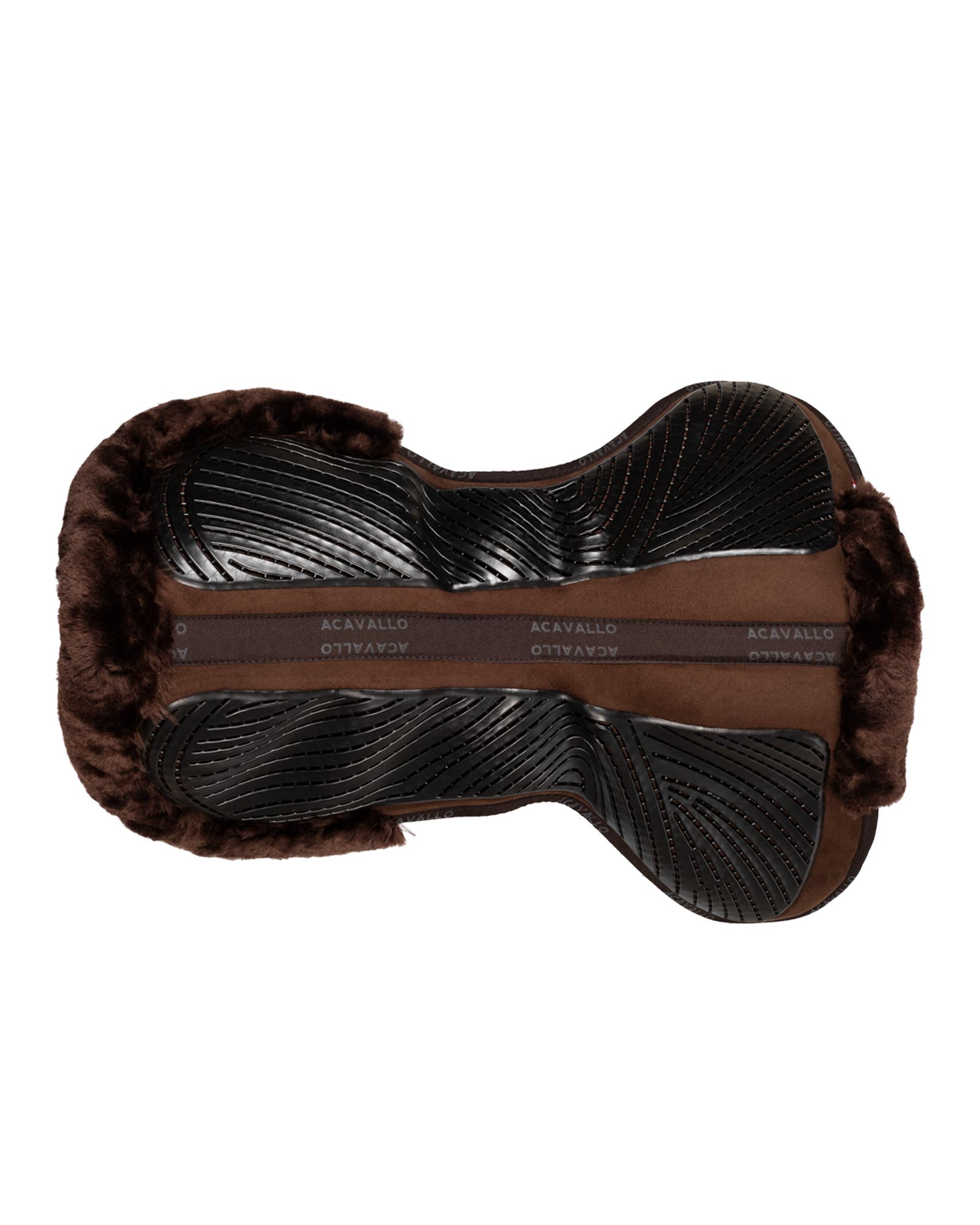 Pad MF-S JCCS-S CW-CS suede cut-out faux sheepskin gel grip flat