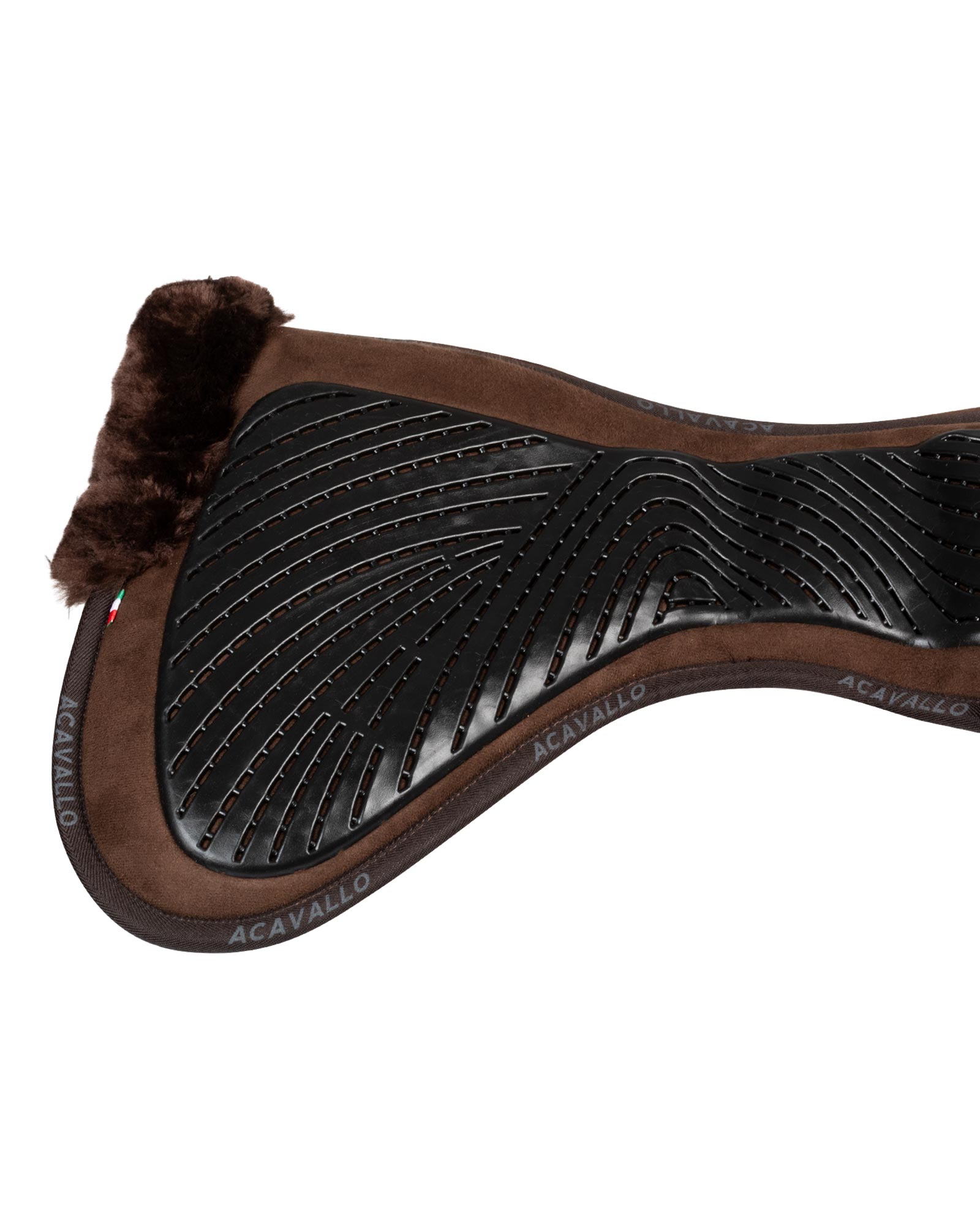 Pad MF-S JCCS-S CW-CS suede cut-out faux sheepskin gel grip flat