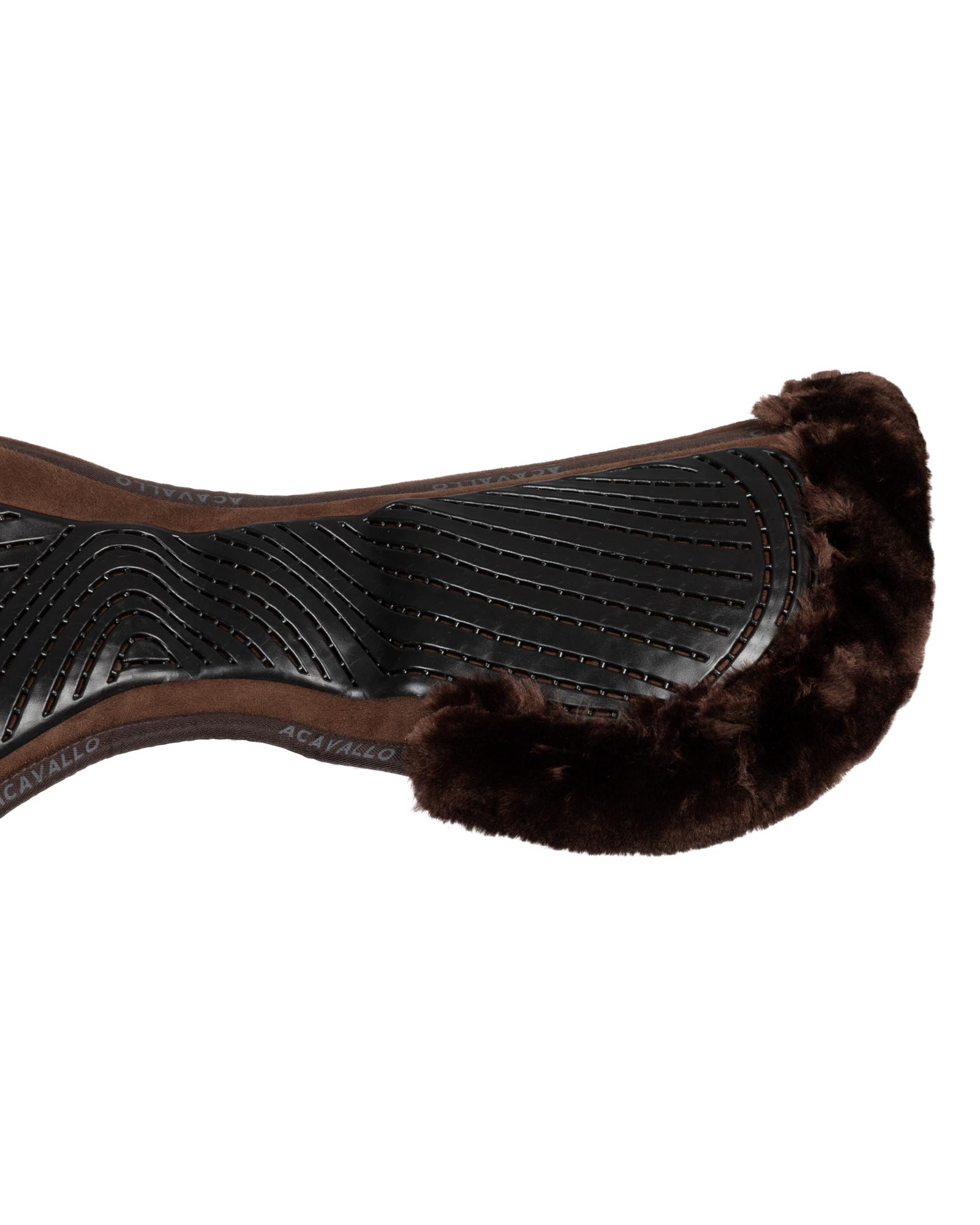 Pad MF-S JCCS-S CW-CS suede cut-out faux sheepskin gel grip flat