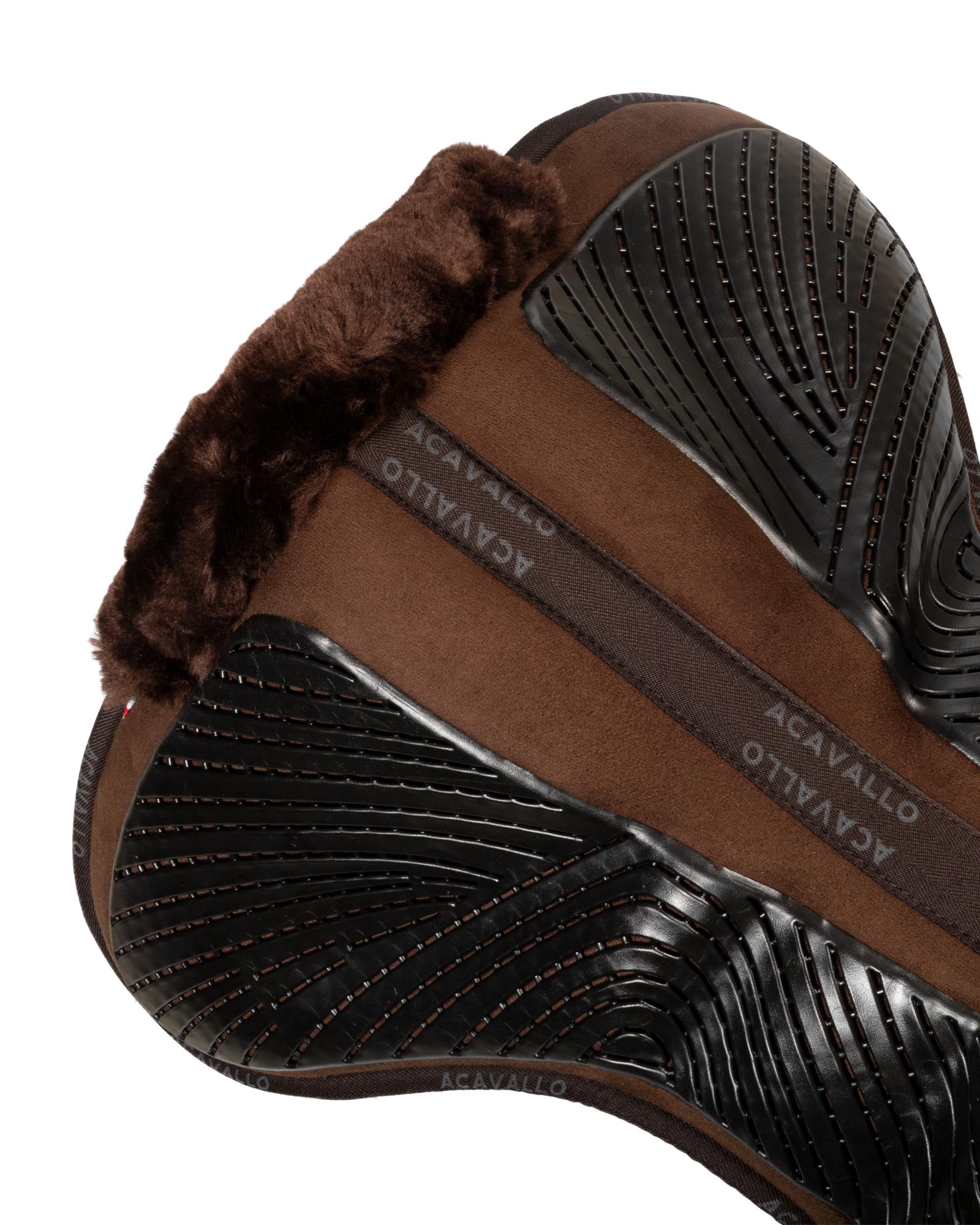 Pad MF-S JCCS-S CW-CS suede cut-out faux sheepskin gel grip flat