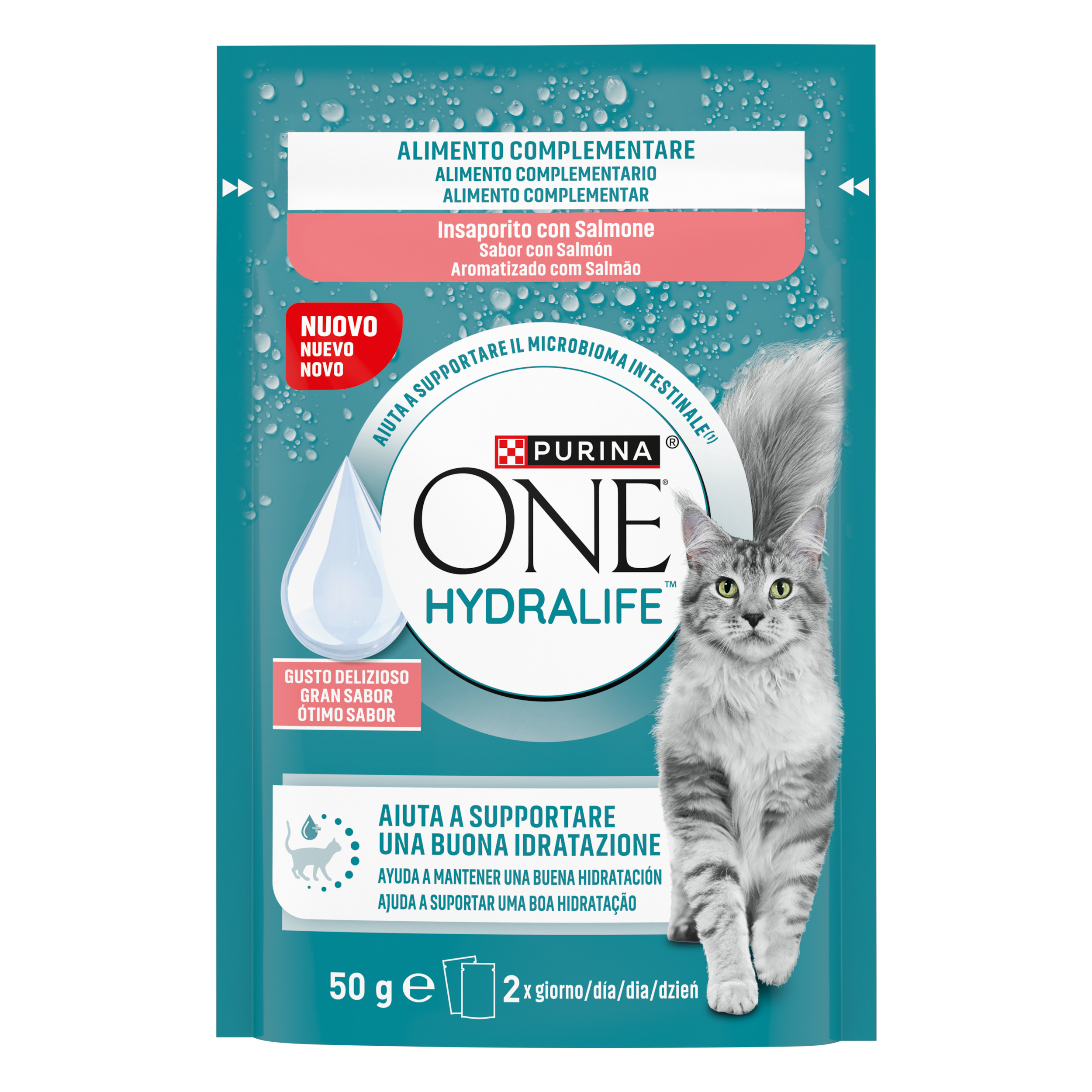 Purina ONE Hydralife 50g Salmone