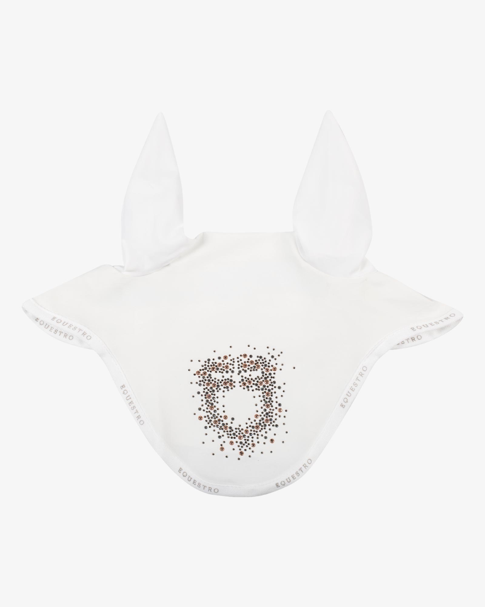 Fly veil technical fabric glitter logo