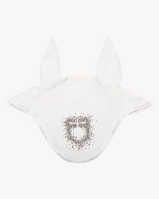 Fly veil technical fabric glitter logo
