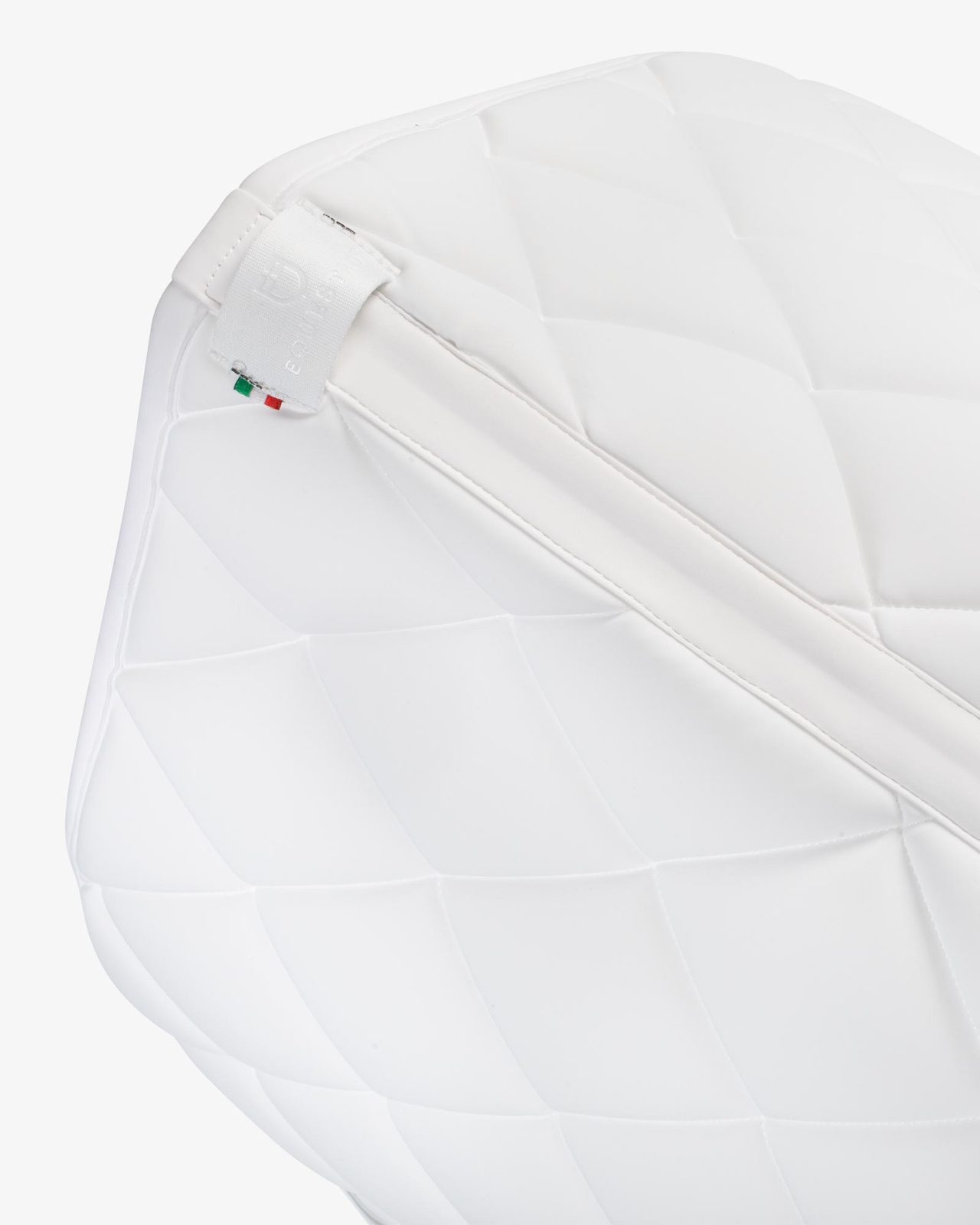 Dressage saddle pad rhinestone logo
