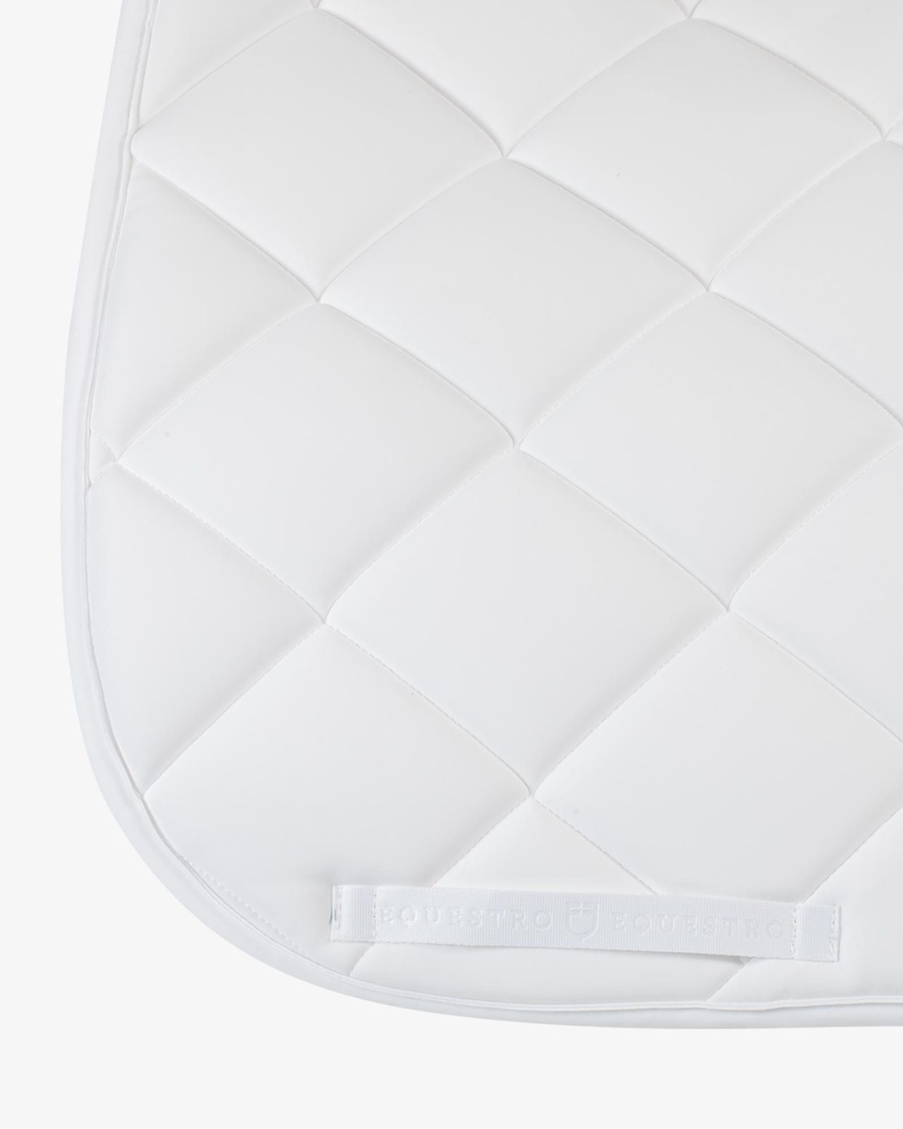 Dressage saddle pad rhinestone logo