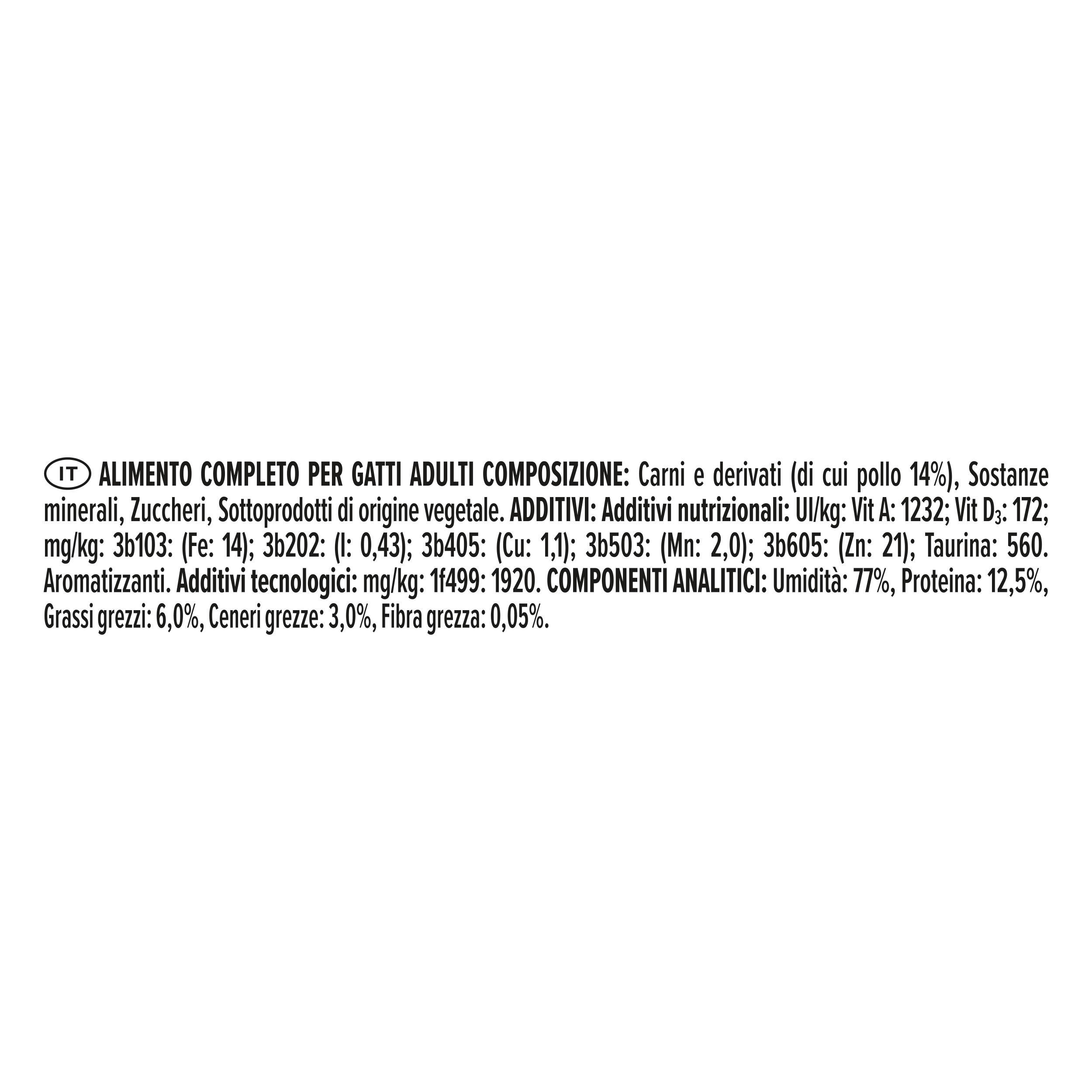 PURINA® PRO PLAN® Adult MAINTENANCE, Terrine, ricco in pollo