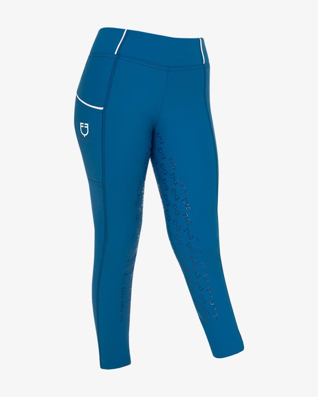 Leggings da bambina con fodera in pile