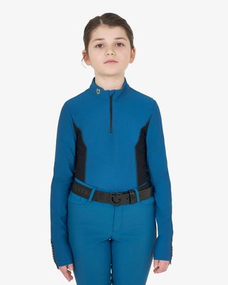 Girls' long-sleeved training base layer