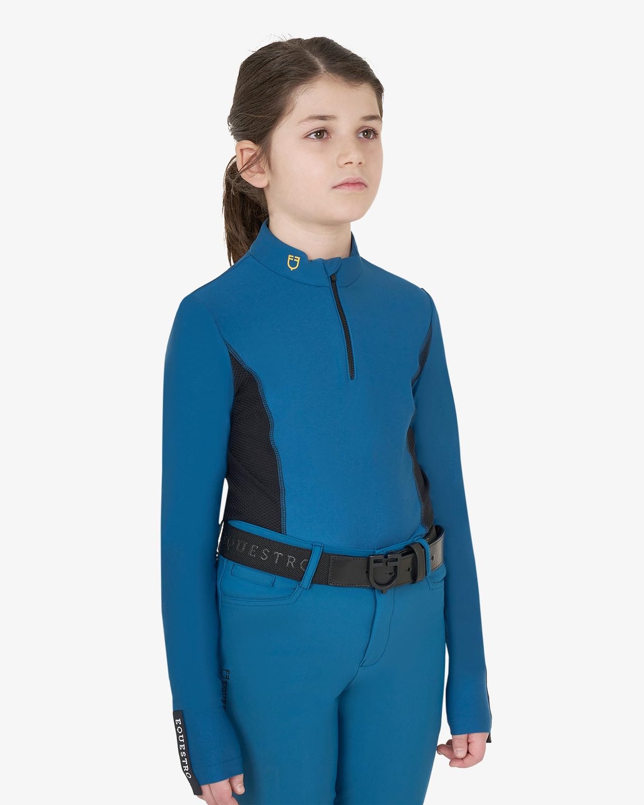 Girls' long-sleeved training base layer