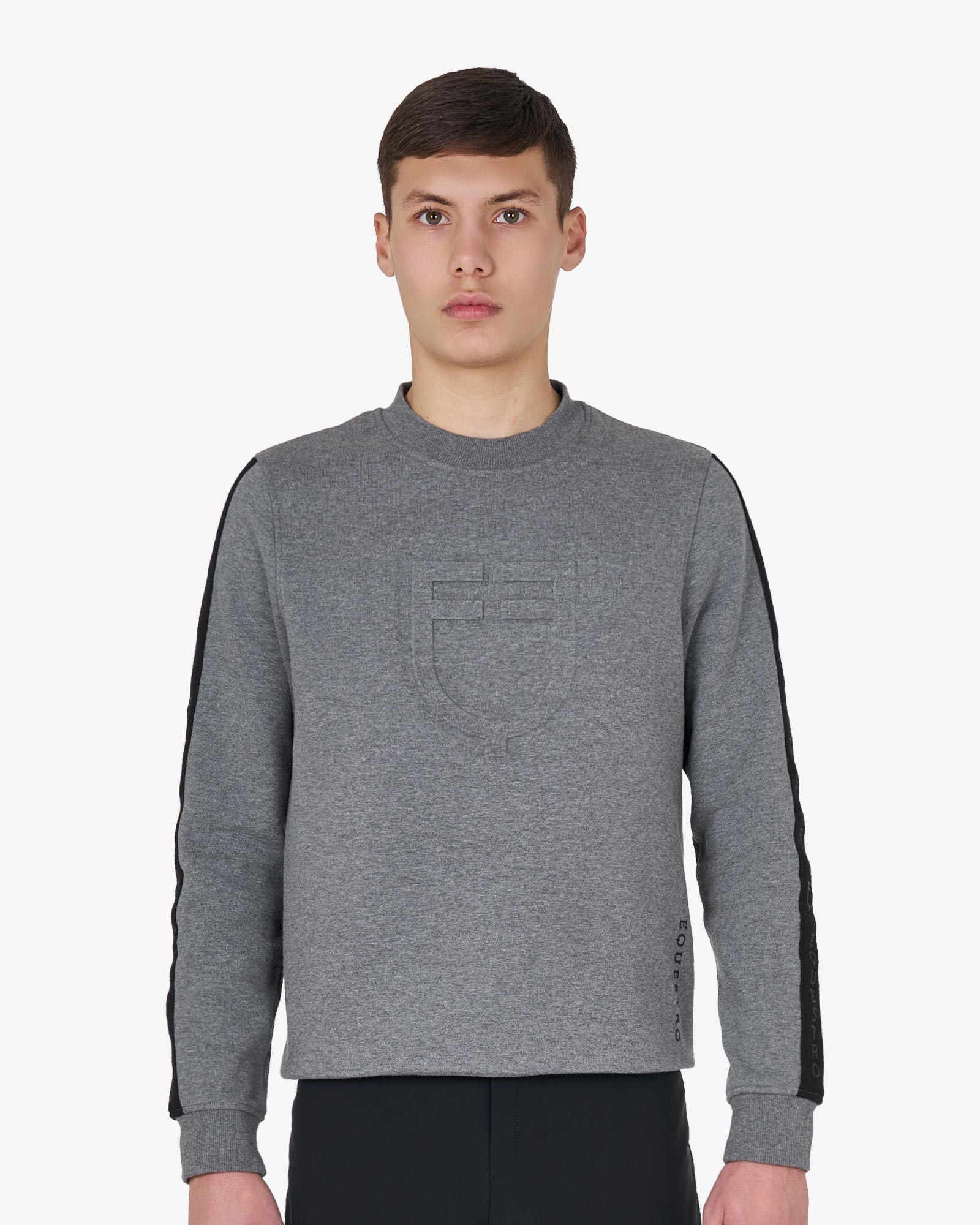 Felpa uomo in cotone con logo