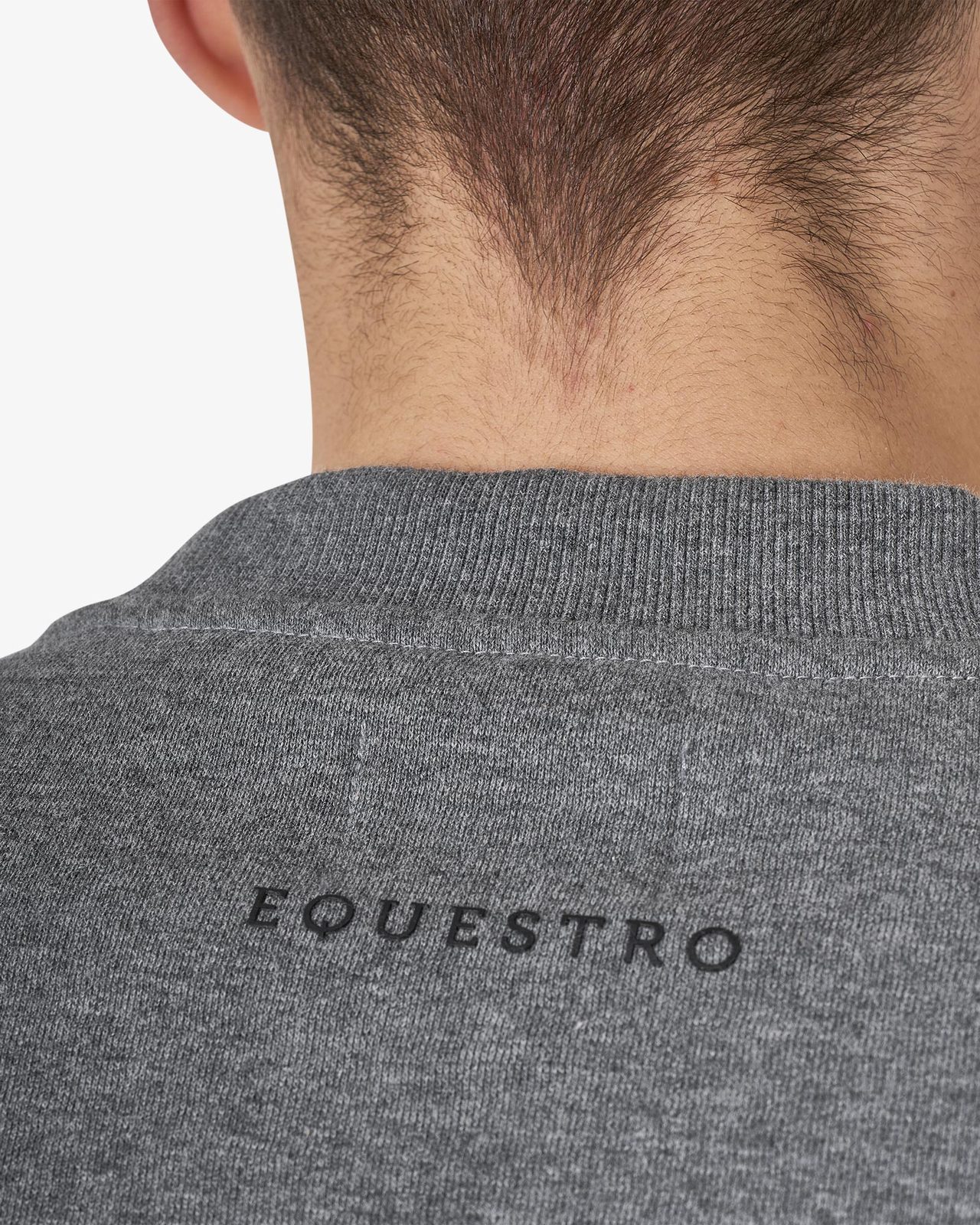 Felpa uomo in cotone con logo