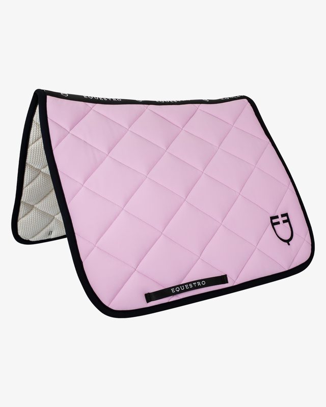 Dressage saddle pad in technical fabric