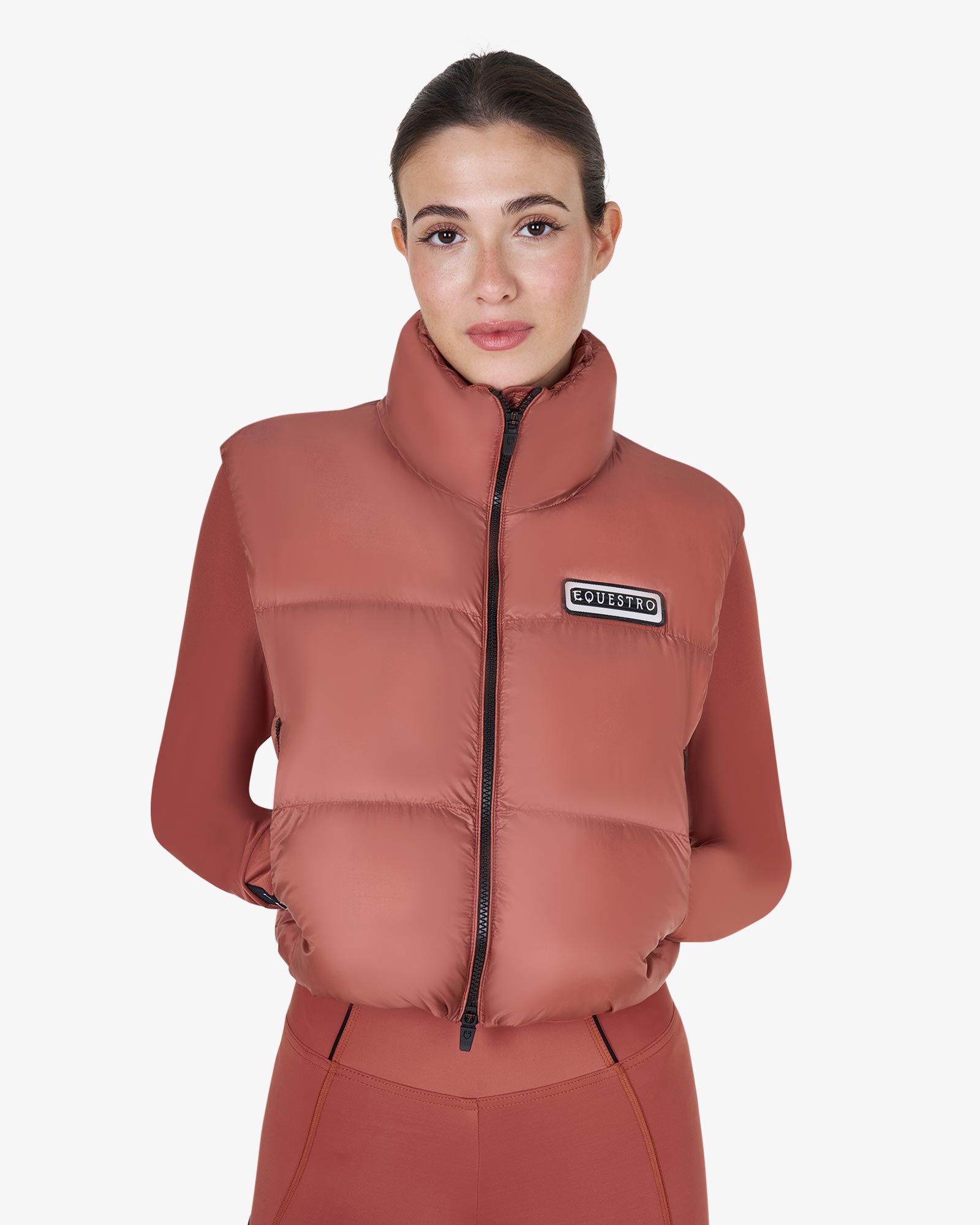 Smanicato donna corto con zip