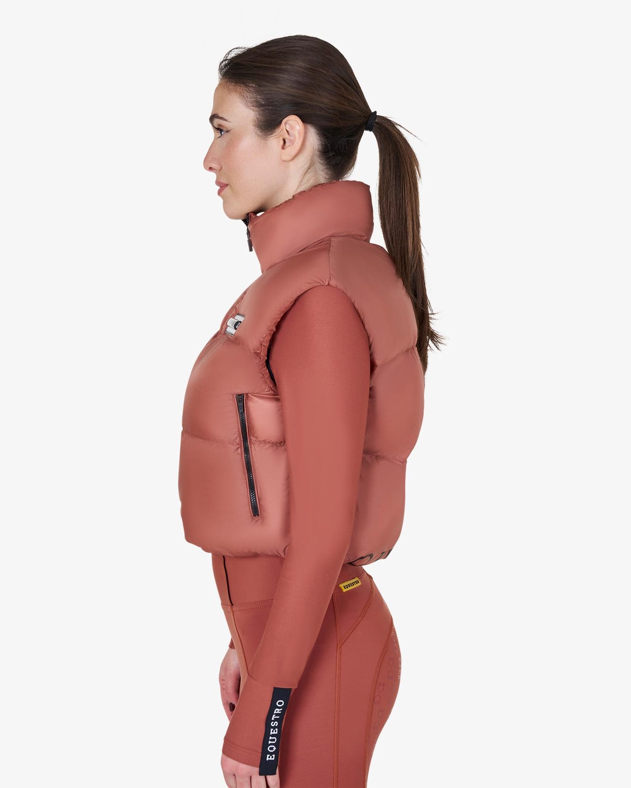 Smanicato donna corto con zip