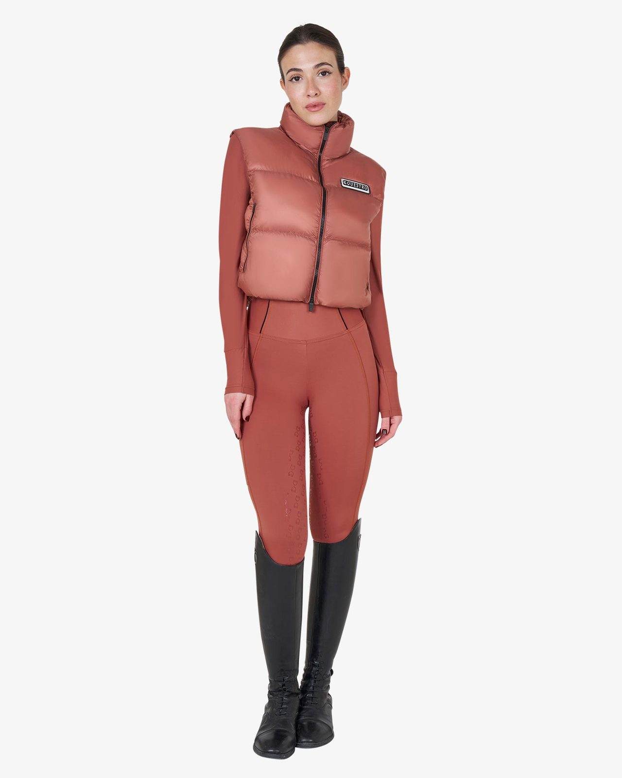 Smanicato donna corto con zip