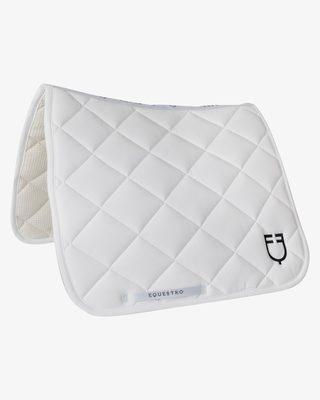 Dressage saddle pad with diamond quilting