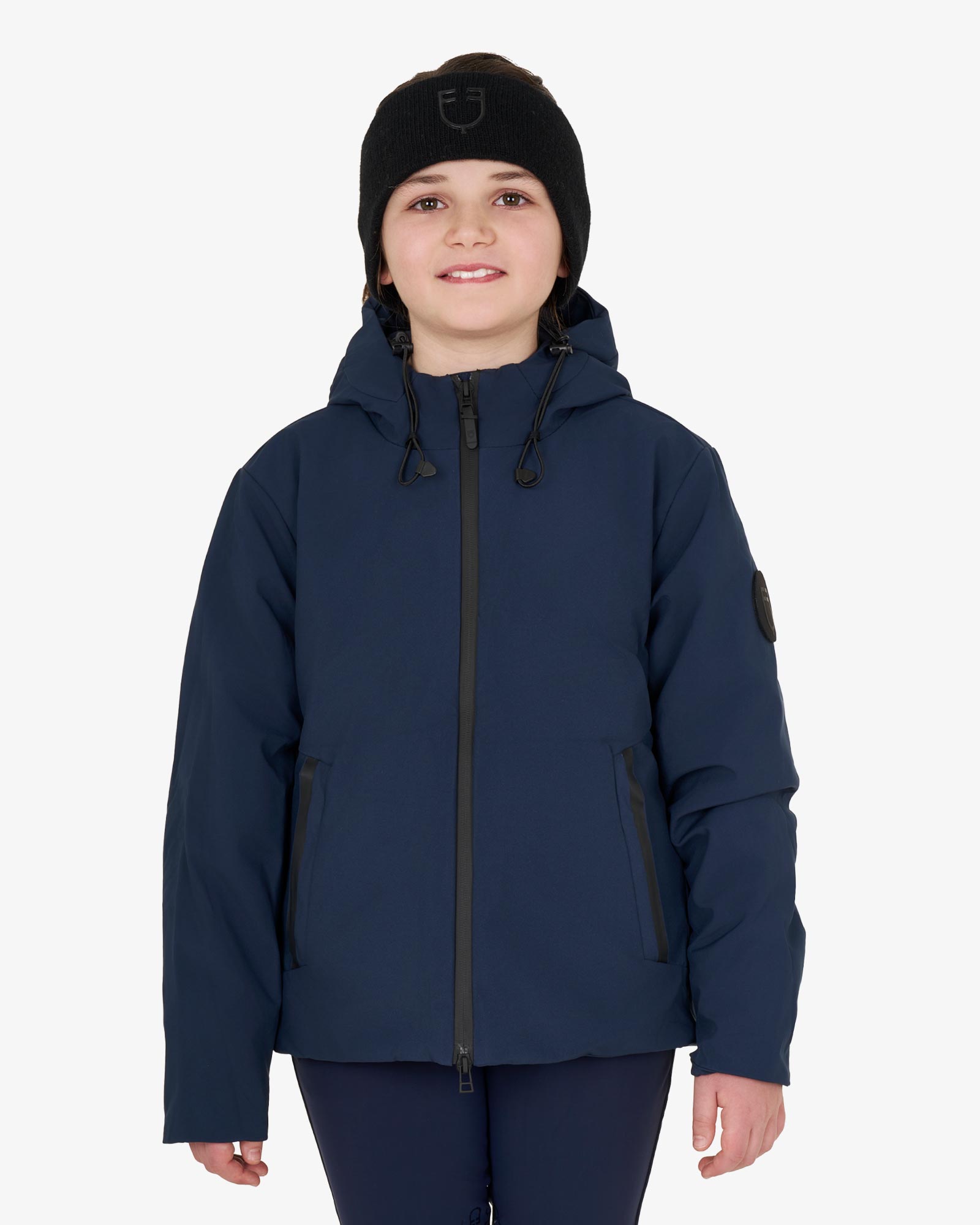 Unisex Kids Waterproof and Windproof Nylon Jacket