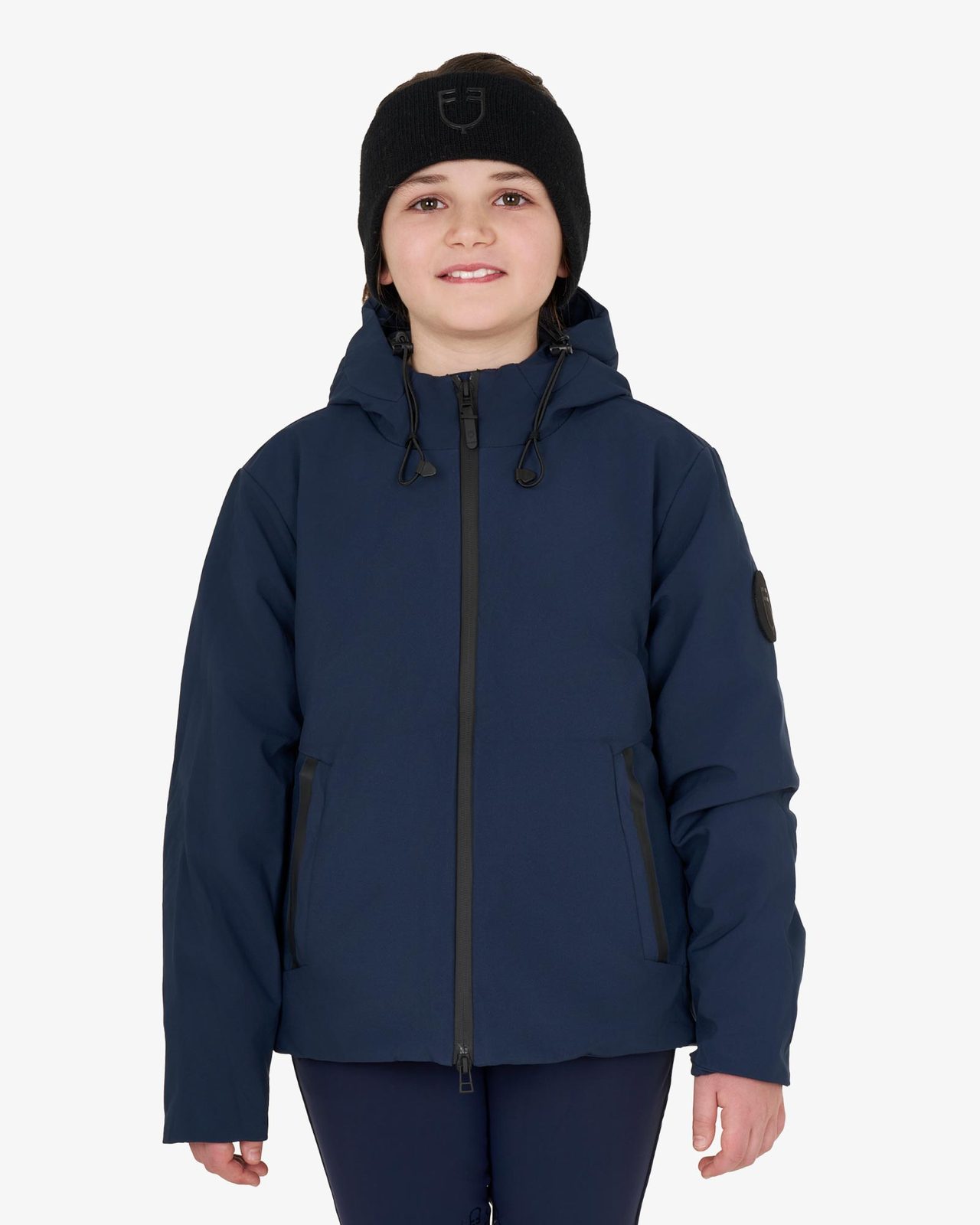 Unisex Kids Waterproof and Windproof Nylon Jacket