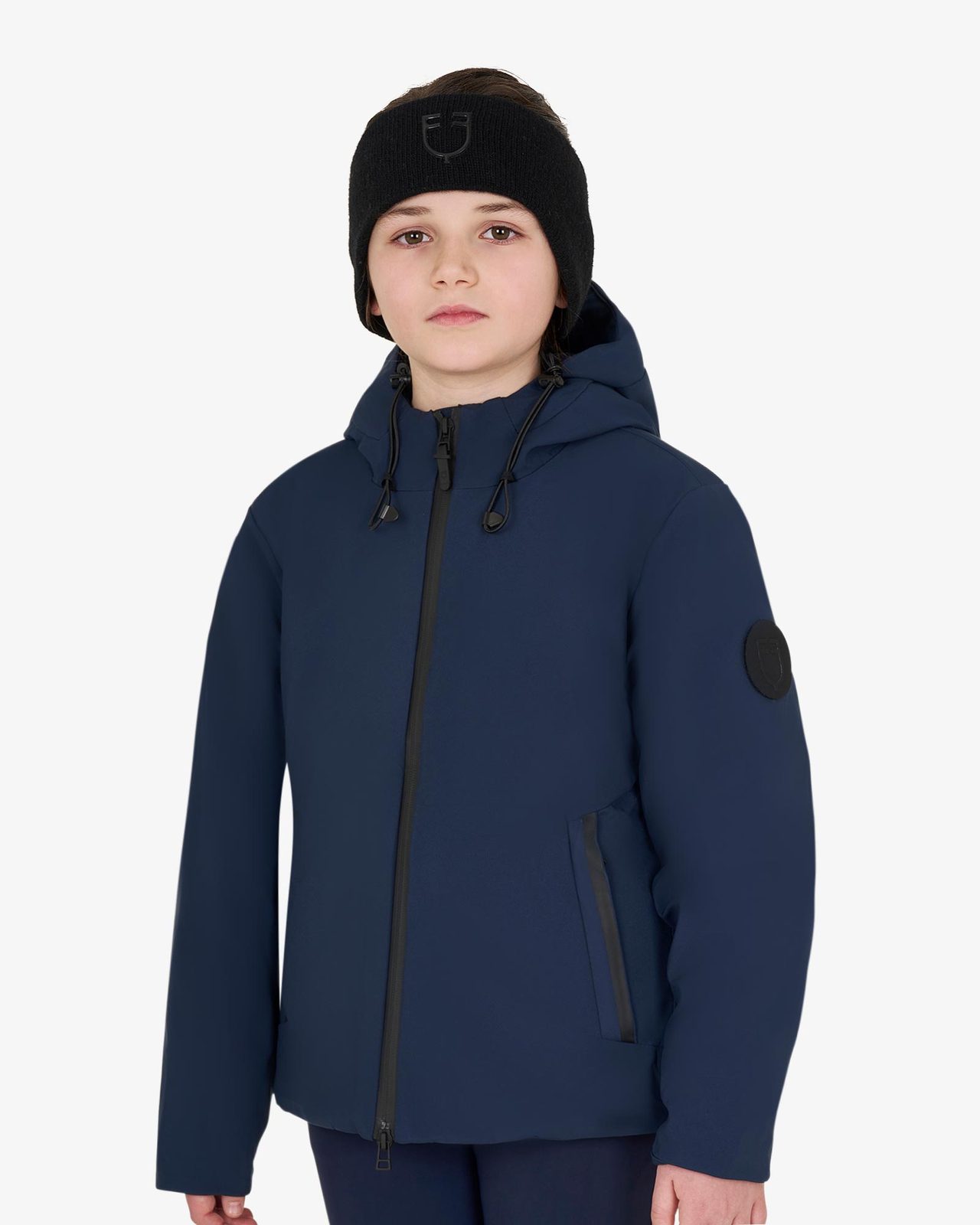 Unisex Kids Waterproof and Windproof Nylon Jacket