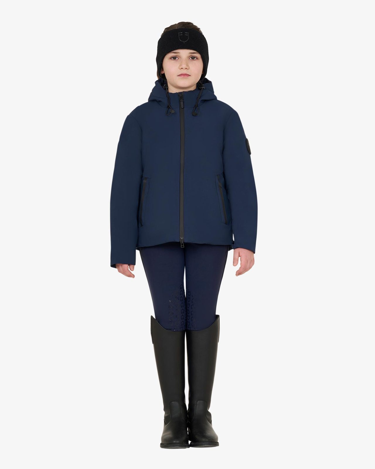 Unisex Kids Waterproof and Windproof Nylon Jacket