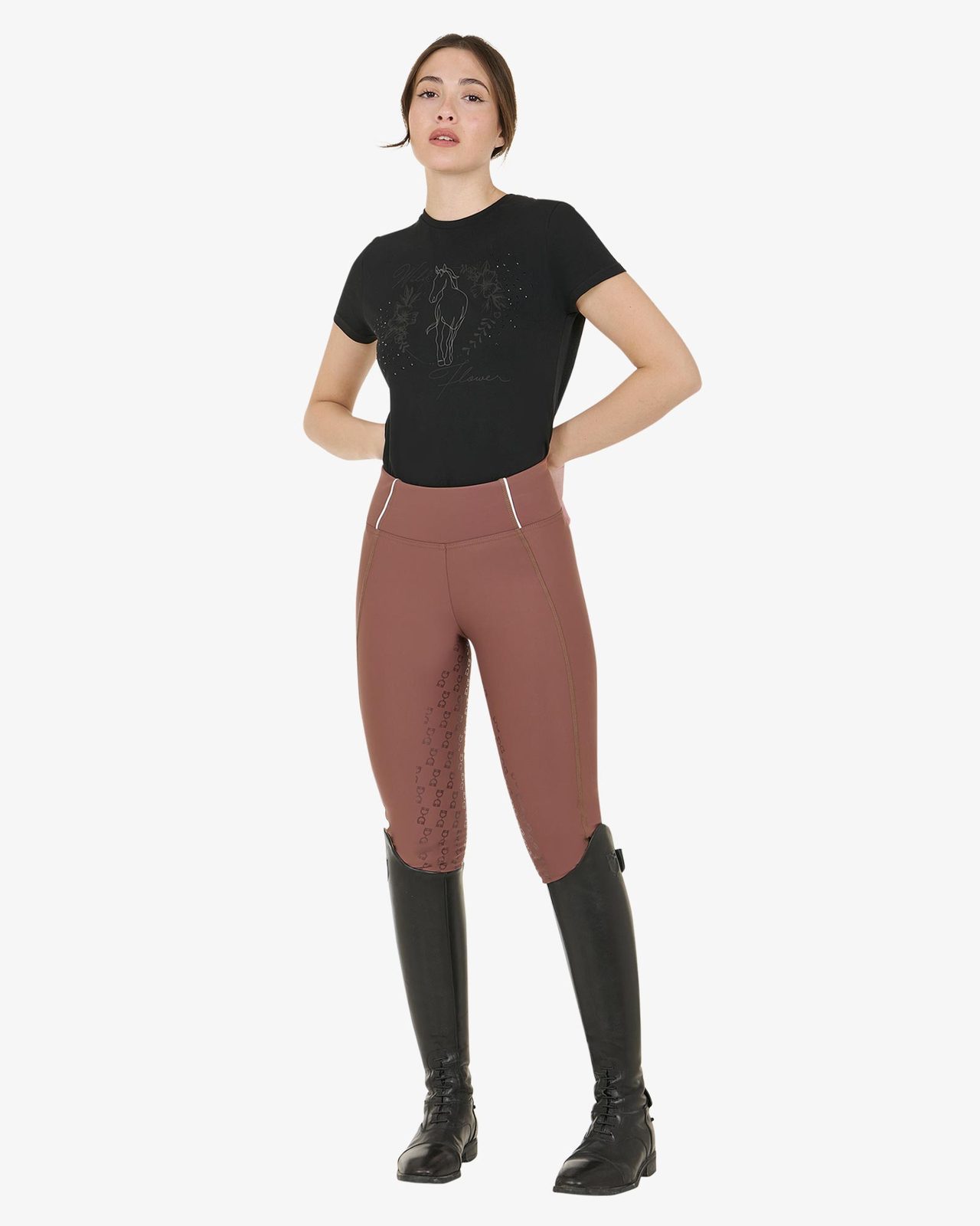 Women's fleece lining leggings