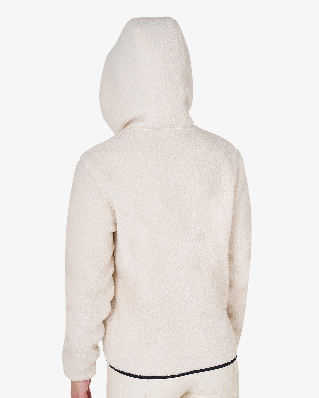 Women's sweatshirt in fleece with front pocket