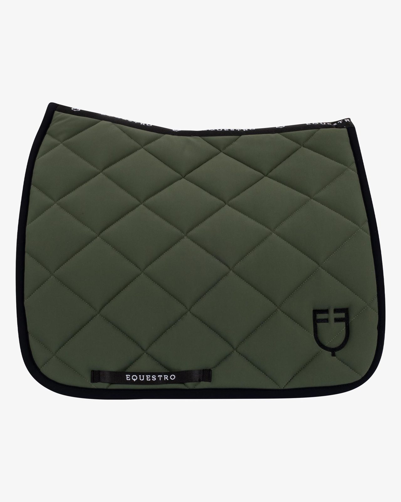 Dressage saddle pad in technical fabric