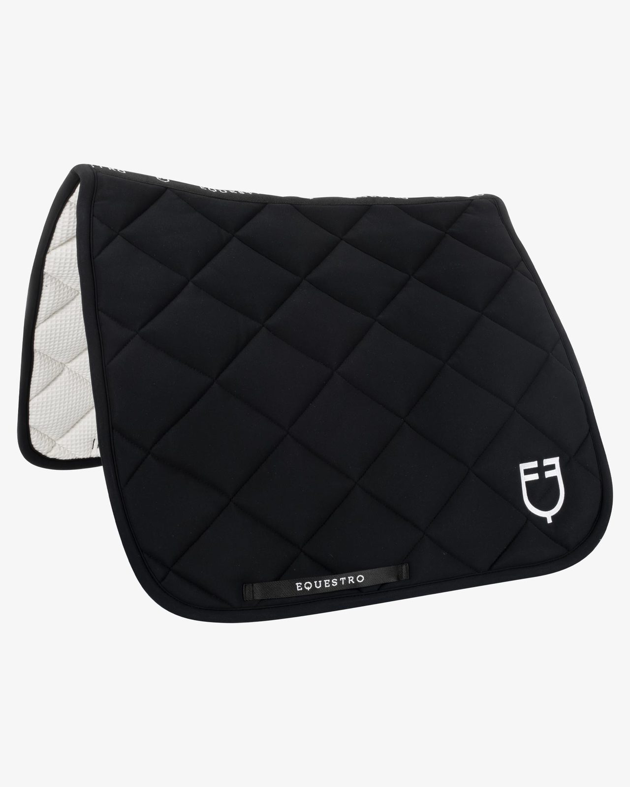 Dressage saddle pad in technical fabric
