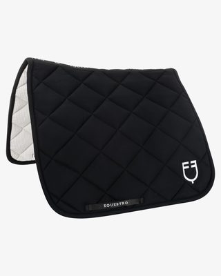 Dressage saddle pad in technical fabric