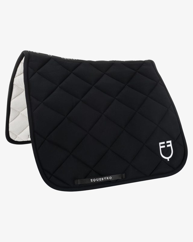 Dressage saddle pad in technical fabric