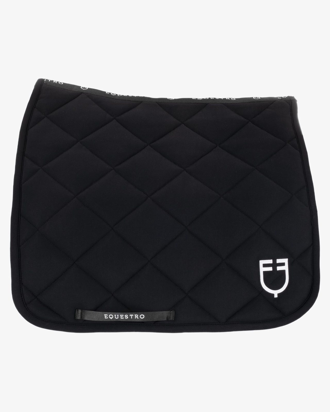 Dressage saddle pad in technical fabric