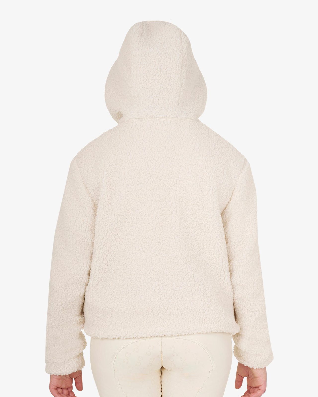 Kids' fleece sweatshirt with front zip