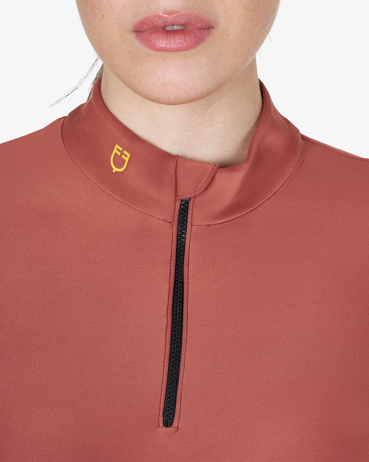 Polo tecnica donna da allenamento manica lunga