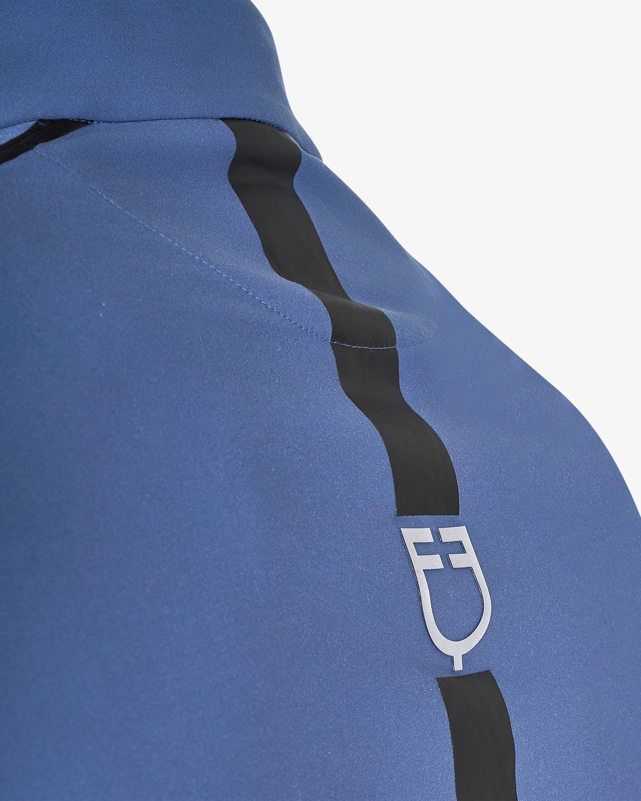 Polo uomo da allenamento slim fit manica lunga