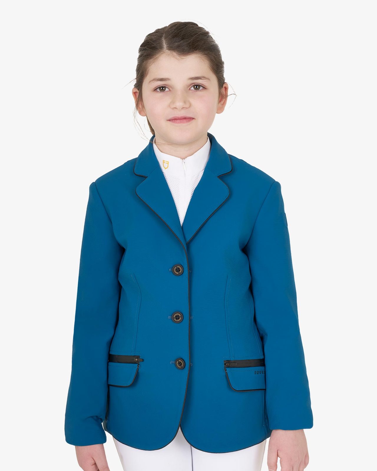 Girls' competition jacket in technical fabric