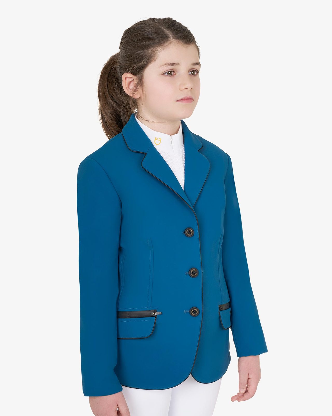 Girls' competition jacket in technical fabric