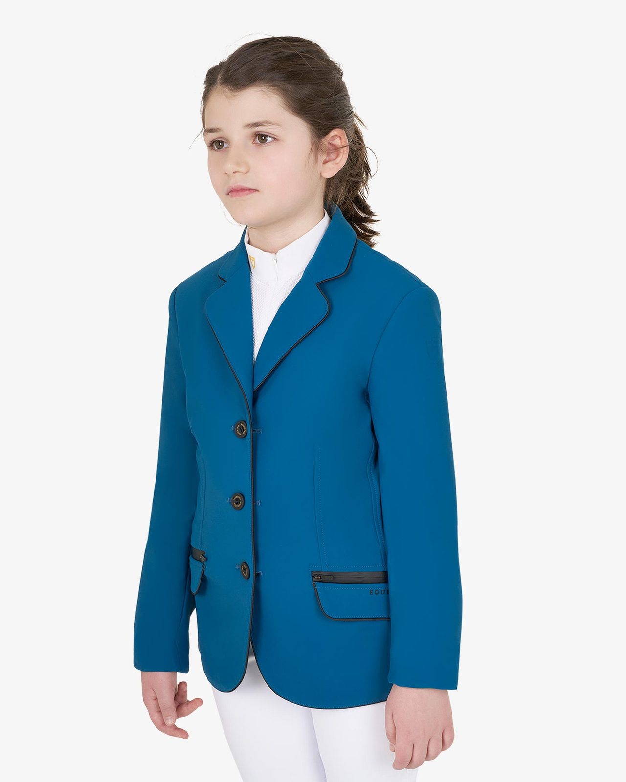 Girls' competition jacket in technical fabric