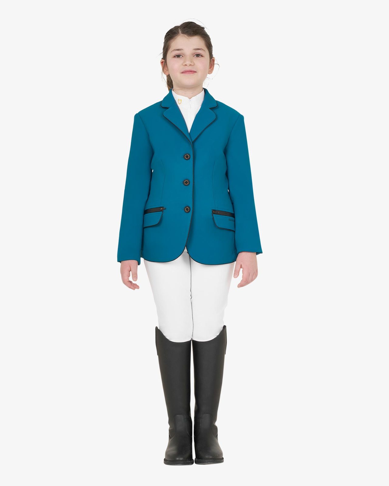 Girls' competition jacket in technical fabric