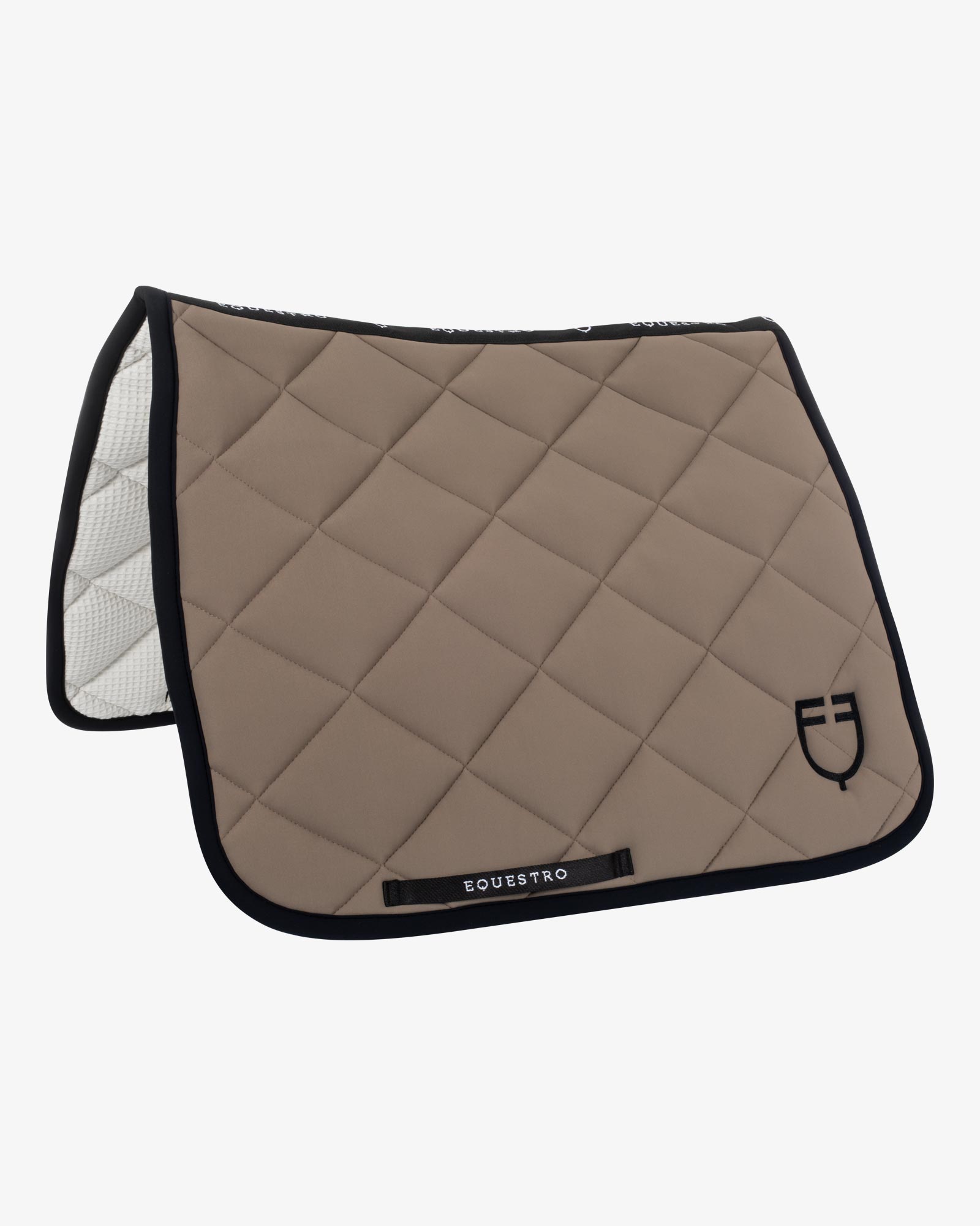 Dressage saddle pad in technical fabric