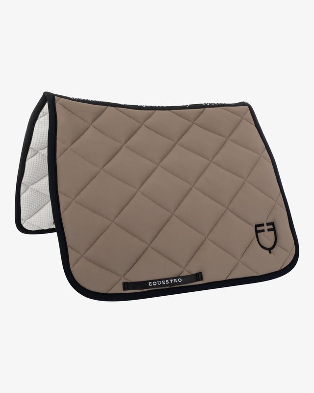 Dressage saddle pad in technical fabric
