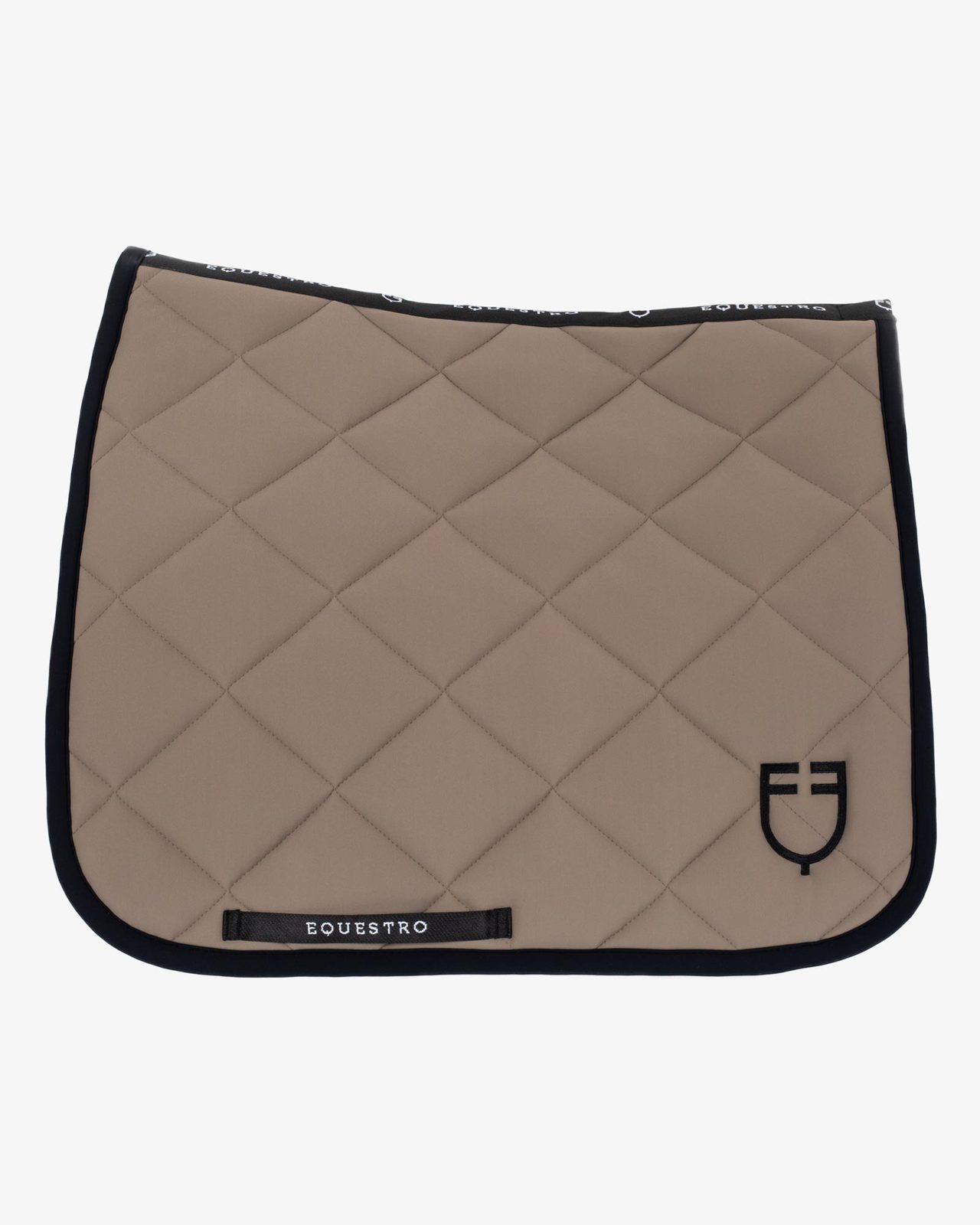 Dressage saddle pad in technical fabric