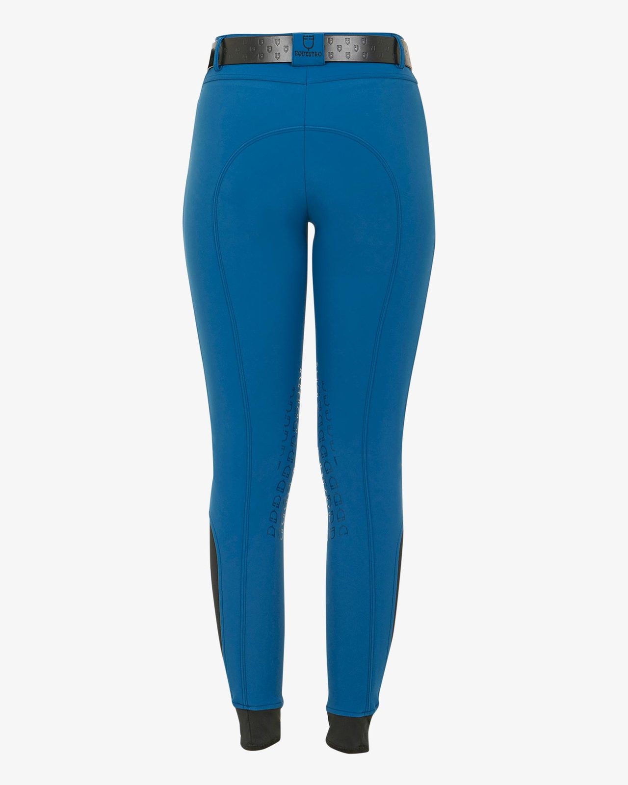 Pantaloni donna slim fit grip con logo Equestro
