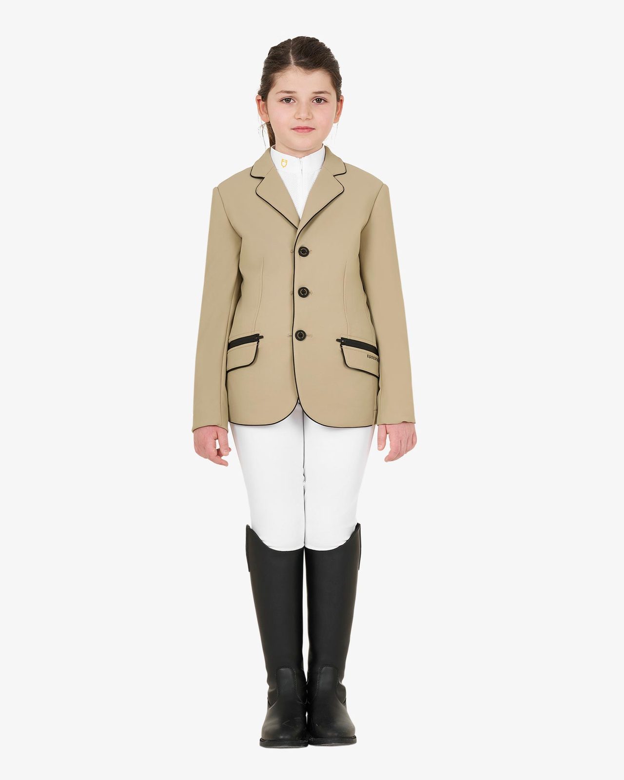 Girls' competition jacket in technical fabric