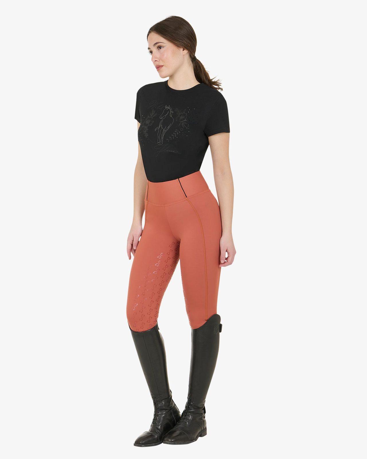 Leggins donna slim fit full grip