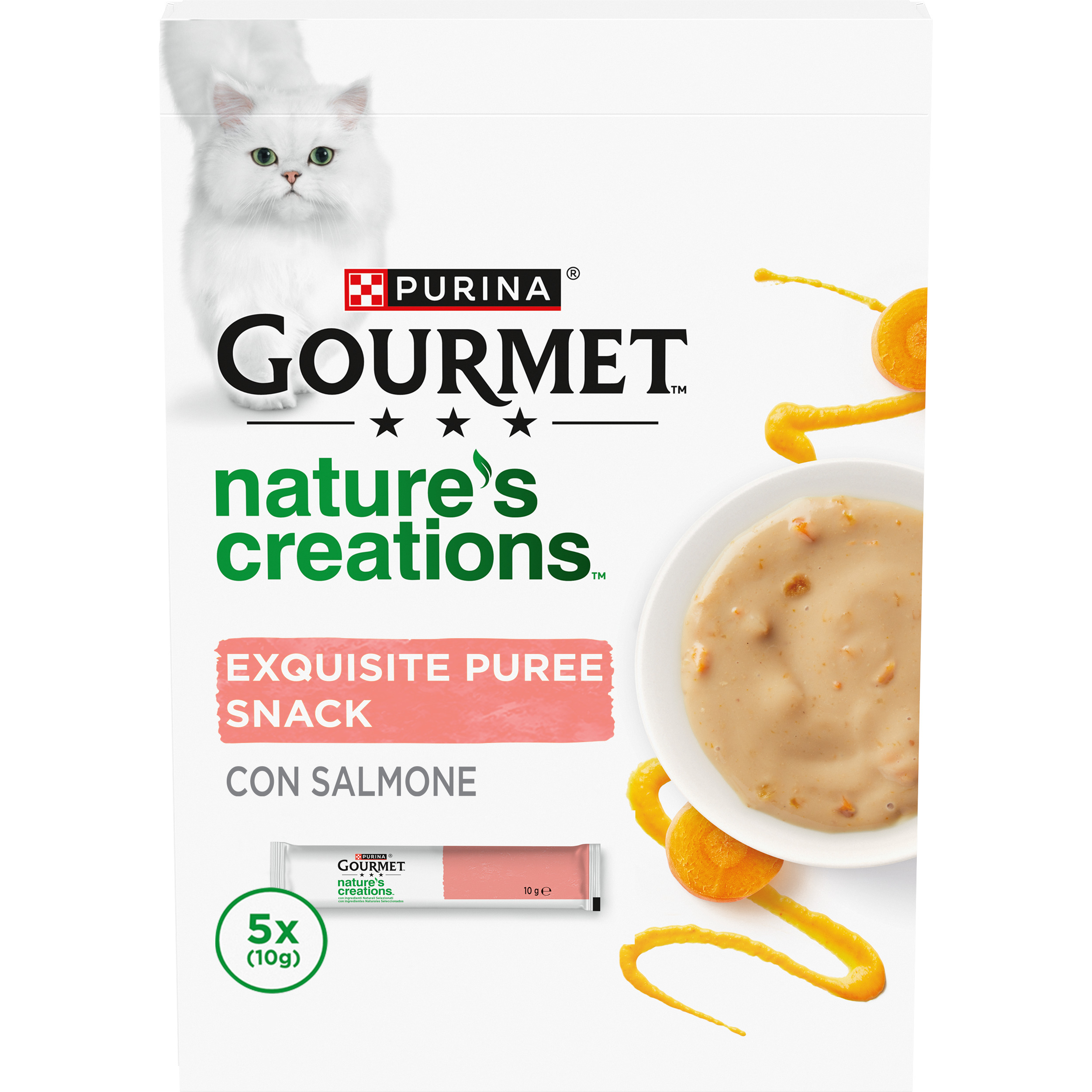 GOURMET Nature's creations Exquisite Puree Salmone e Carota