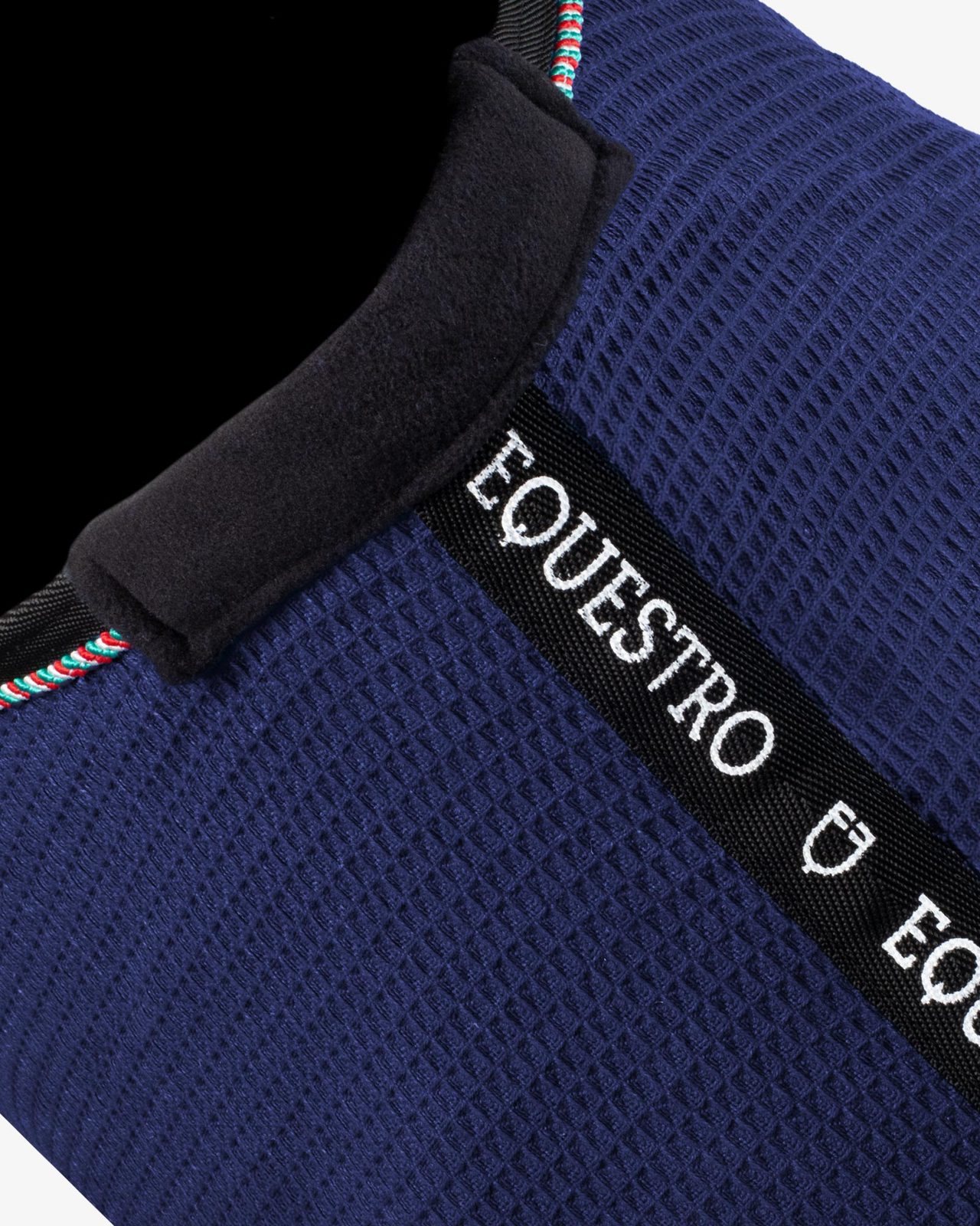 Coperta da box in tessuto waffle Equestro X FISE