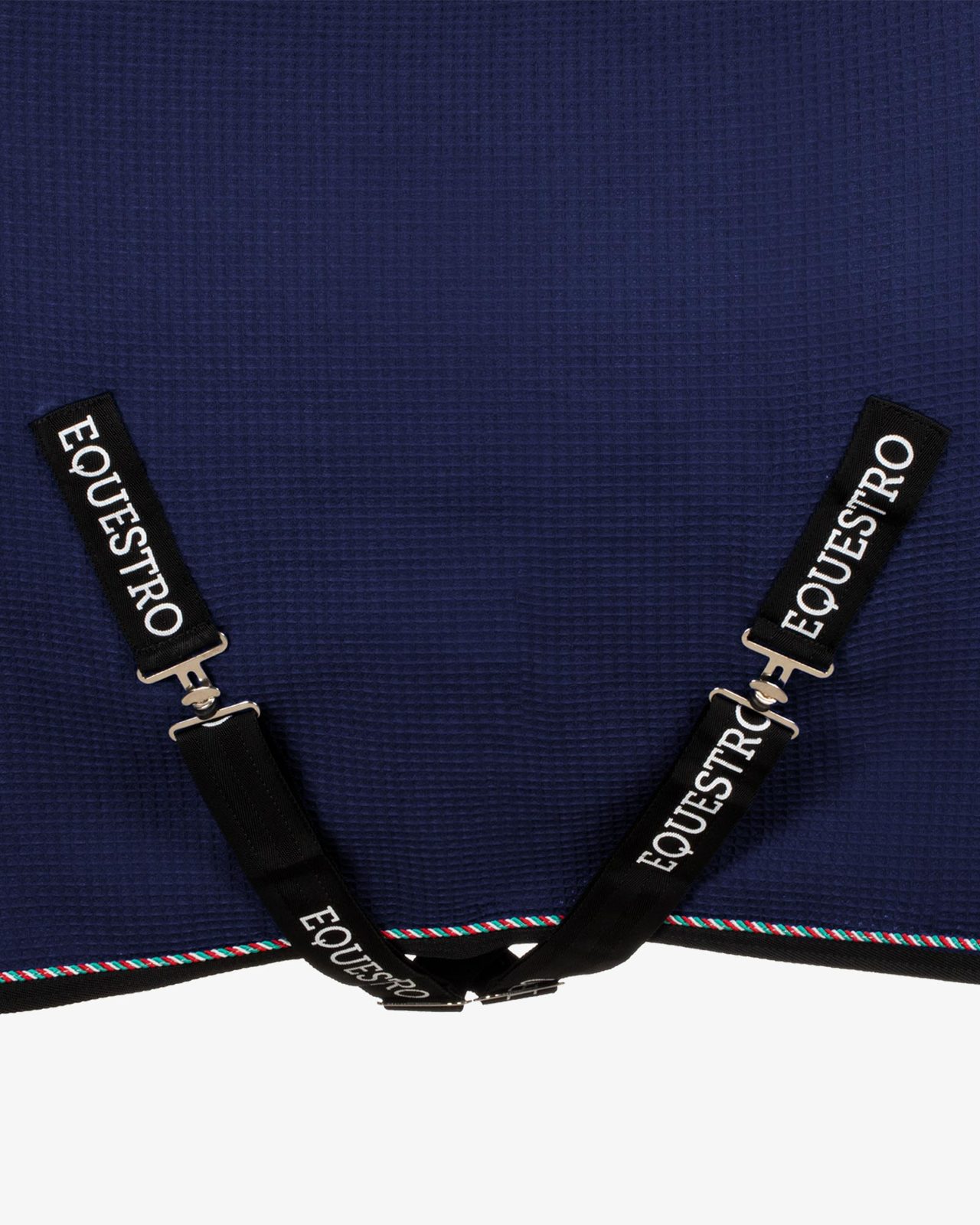 Coperta da box in tessuto waffle Equestro X FISE